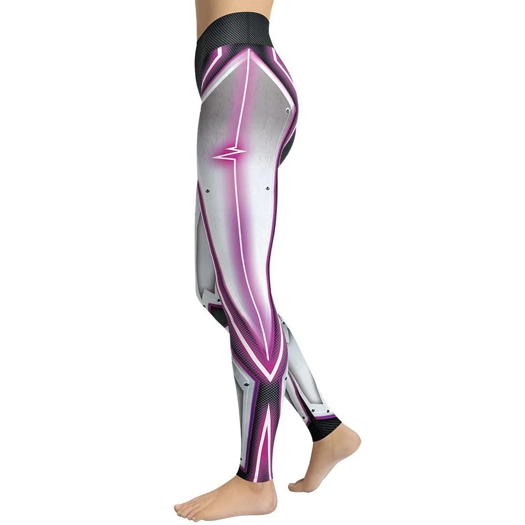 3D Cyborg Yoga Leggings