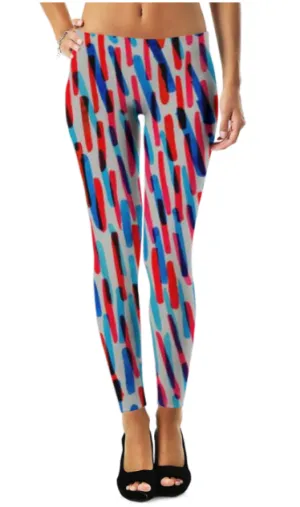 Abstract Pattren (17) Leggin