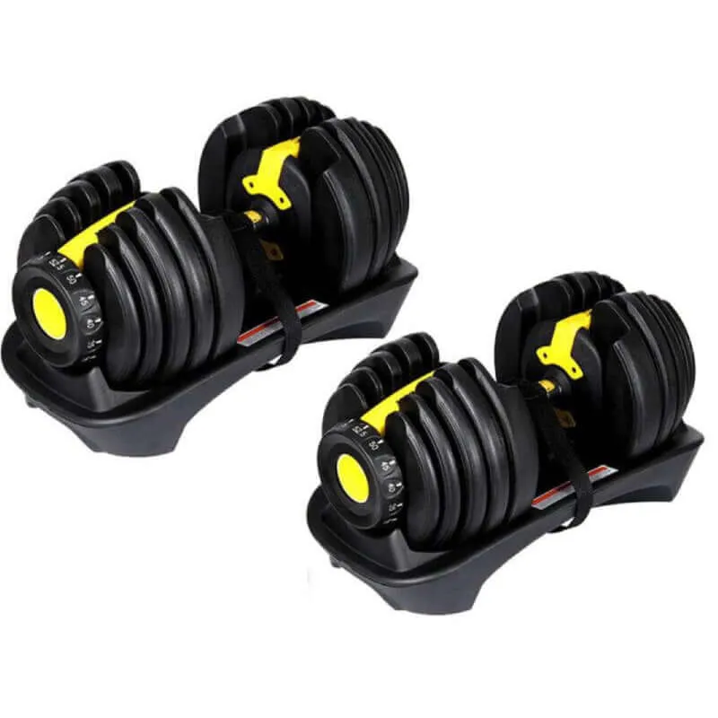 Adjustable Dumbbells 24Kg 2PCS Set