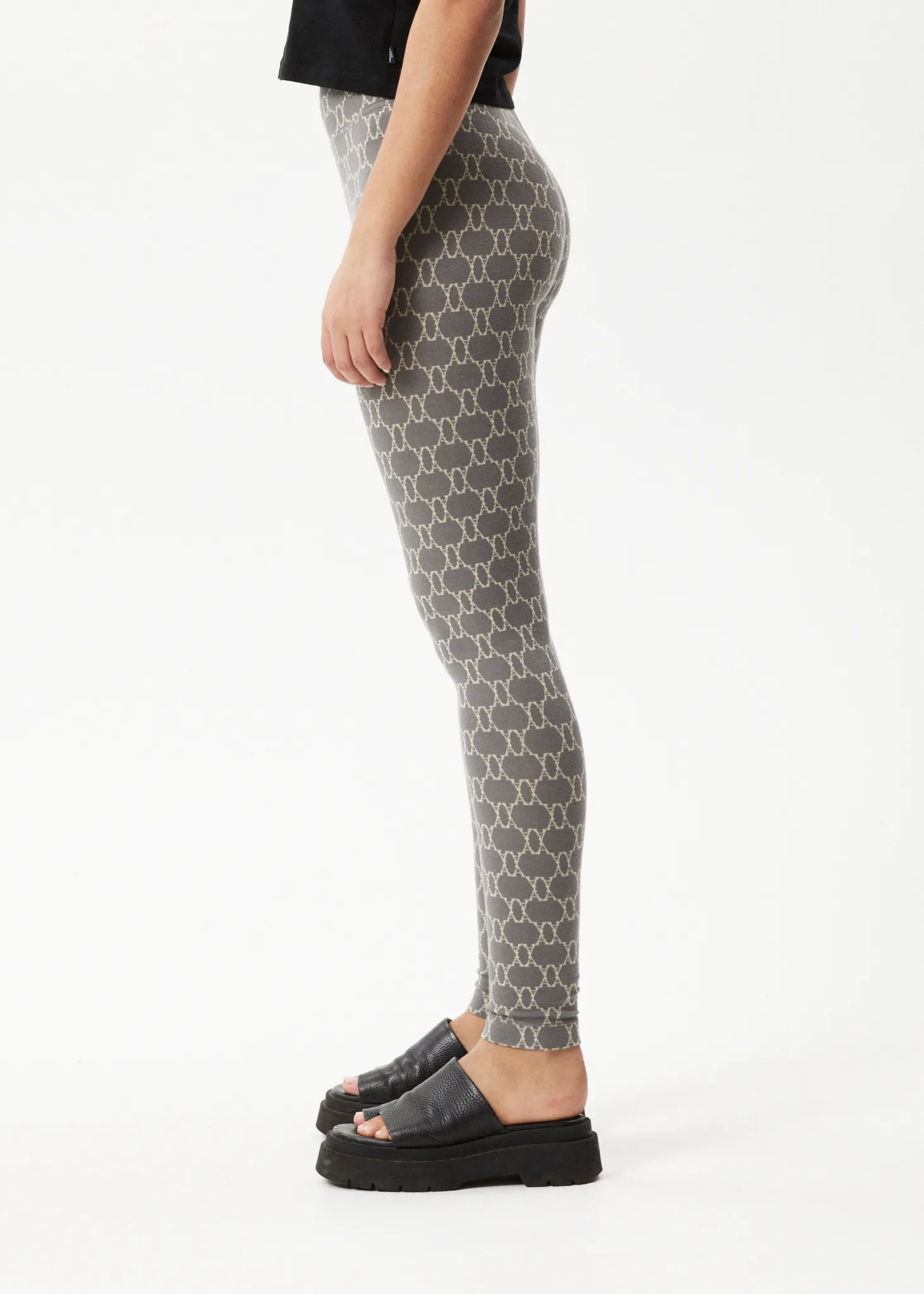 AFENDS Womens Lois - Leggings - Steel