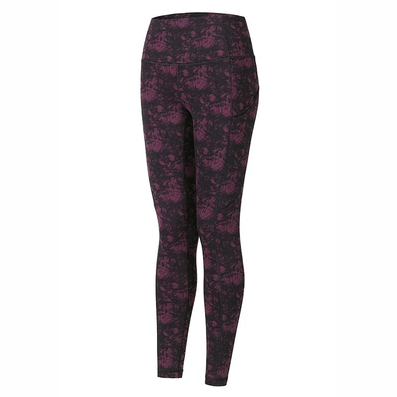 Camila High Waisted Leggings - 25 Inches - Pattern