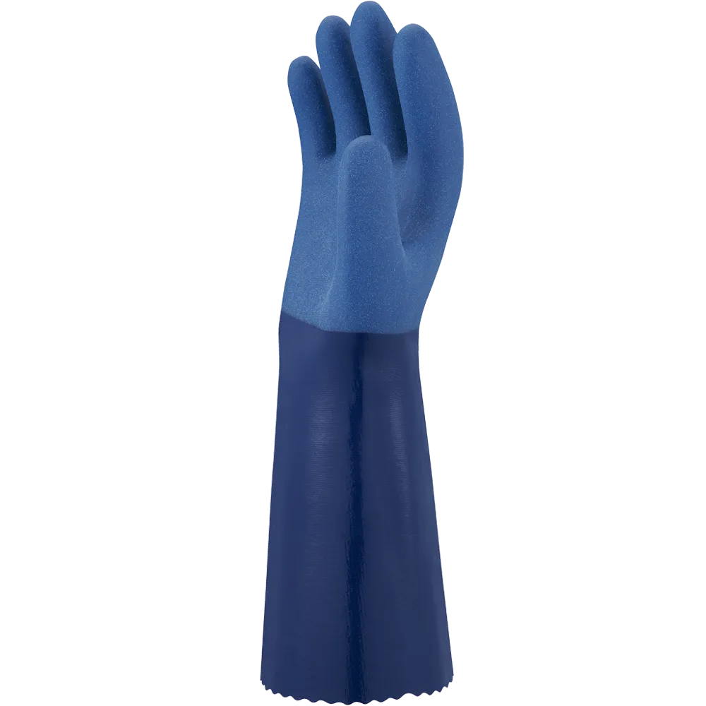 Chemical Resistant Gloves - SHOWA Nitrile Polyester Gloves - CS721