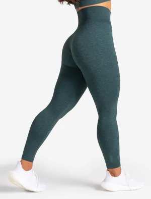 Core Seamless Leggings - Teal Marl