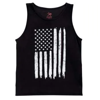 Distressed U.S. Flag Tank Top