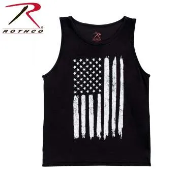 Distressed U.S. Flag Tank Top