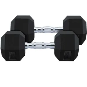 Dumbbells Set 2X 10kg hex weights