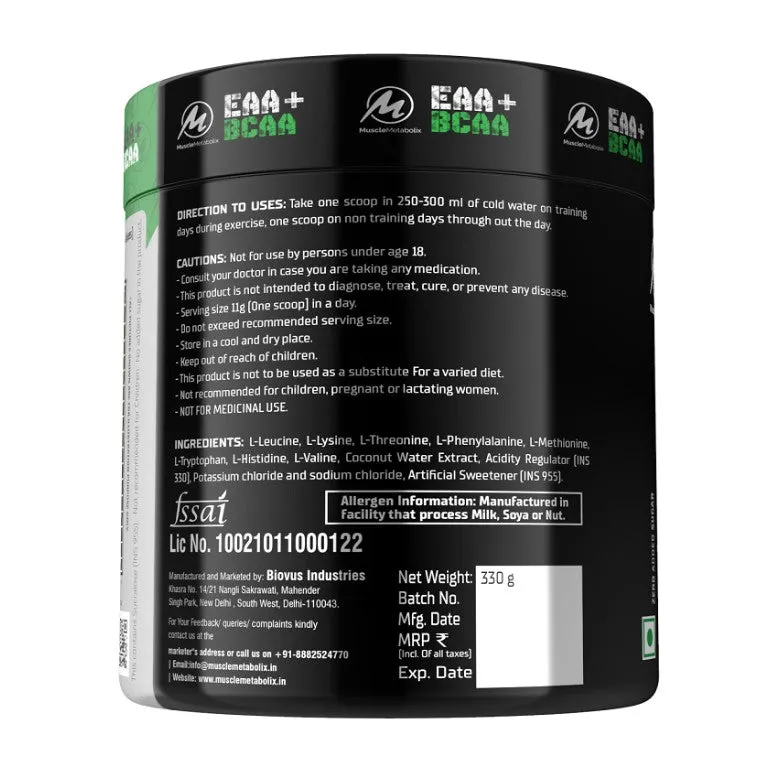 EAA BCAA 30 Servings Lemon