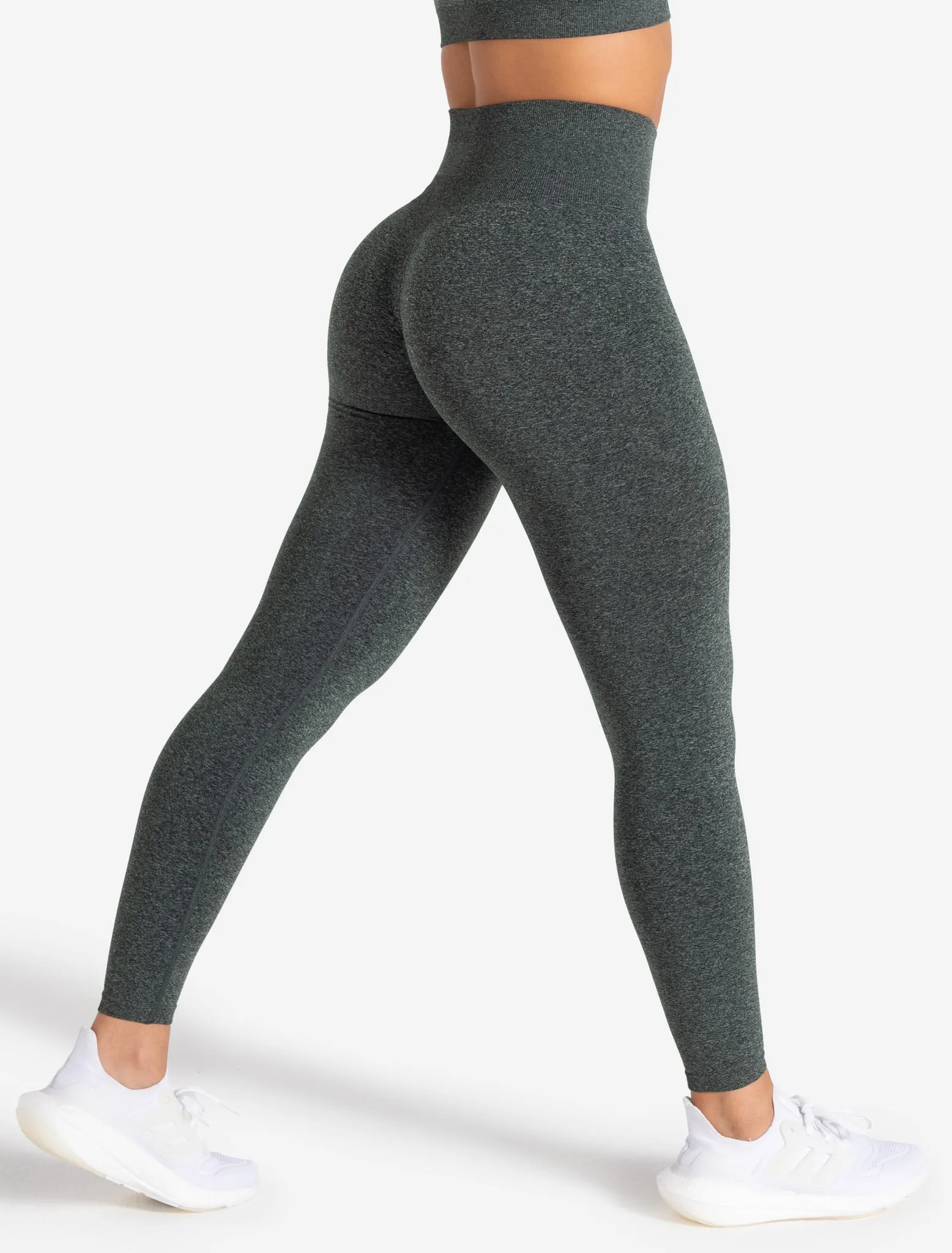 Form Seamless Leggings - Green Marl