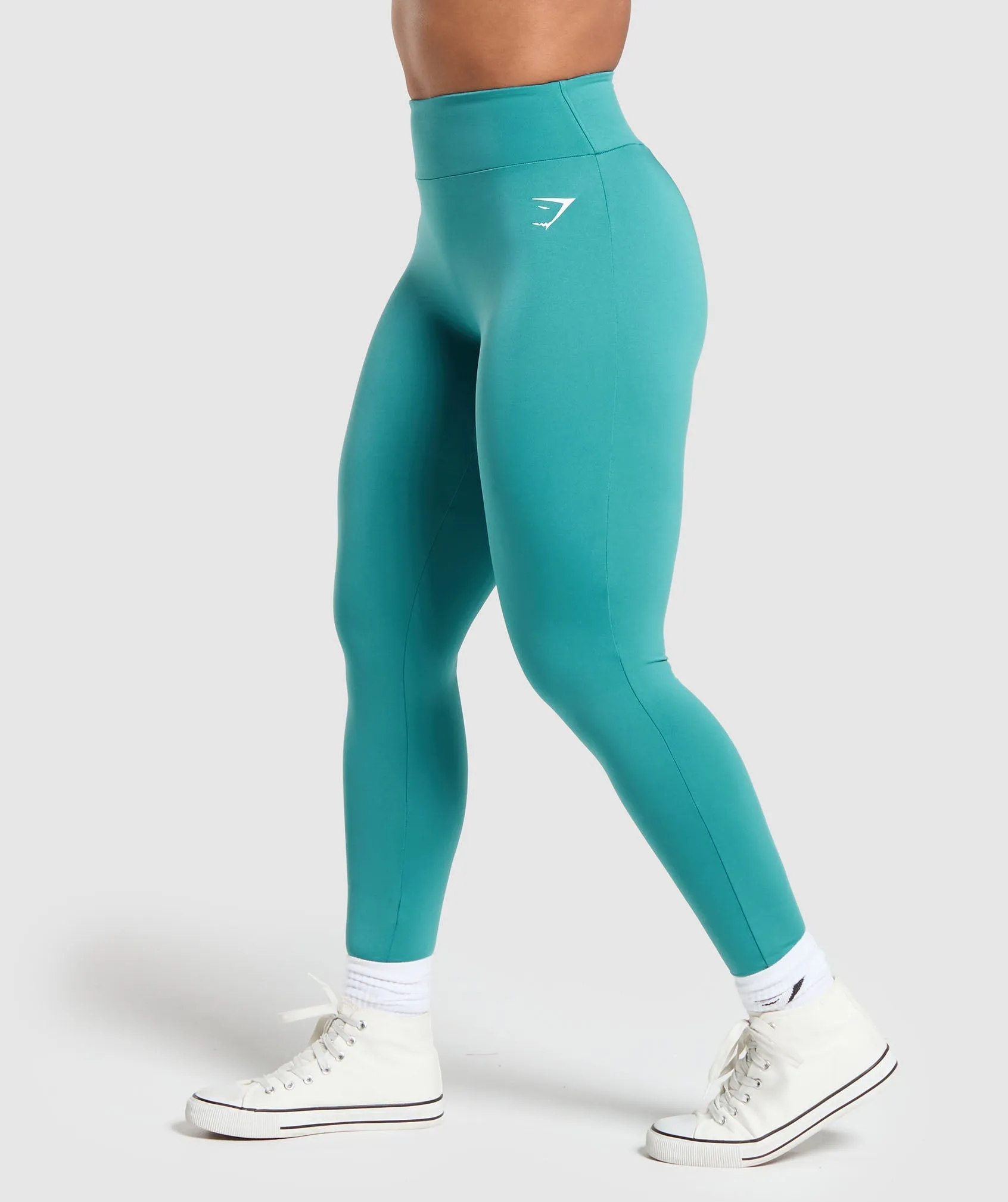 GS Power Short Leggings - Bondi Teal