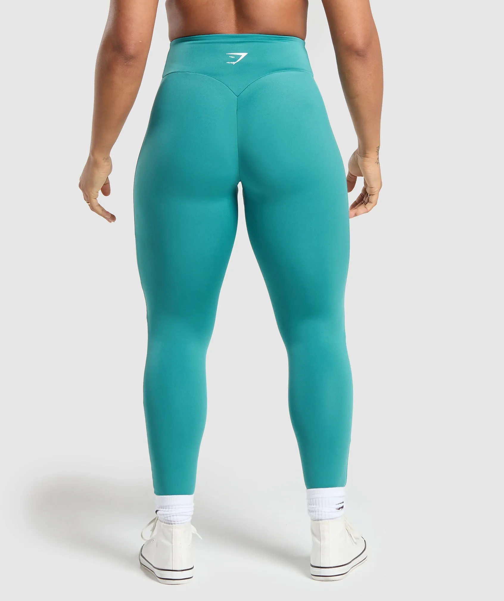 GS Power Short Leggings - Bondi Teal