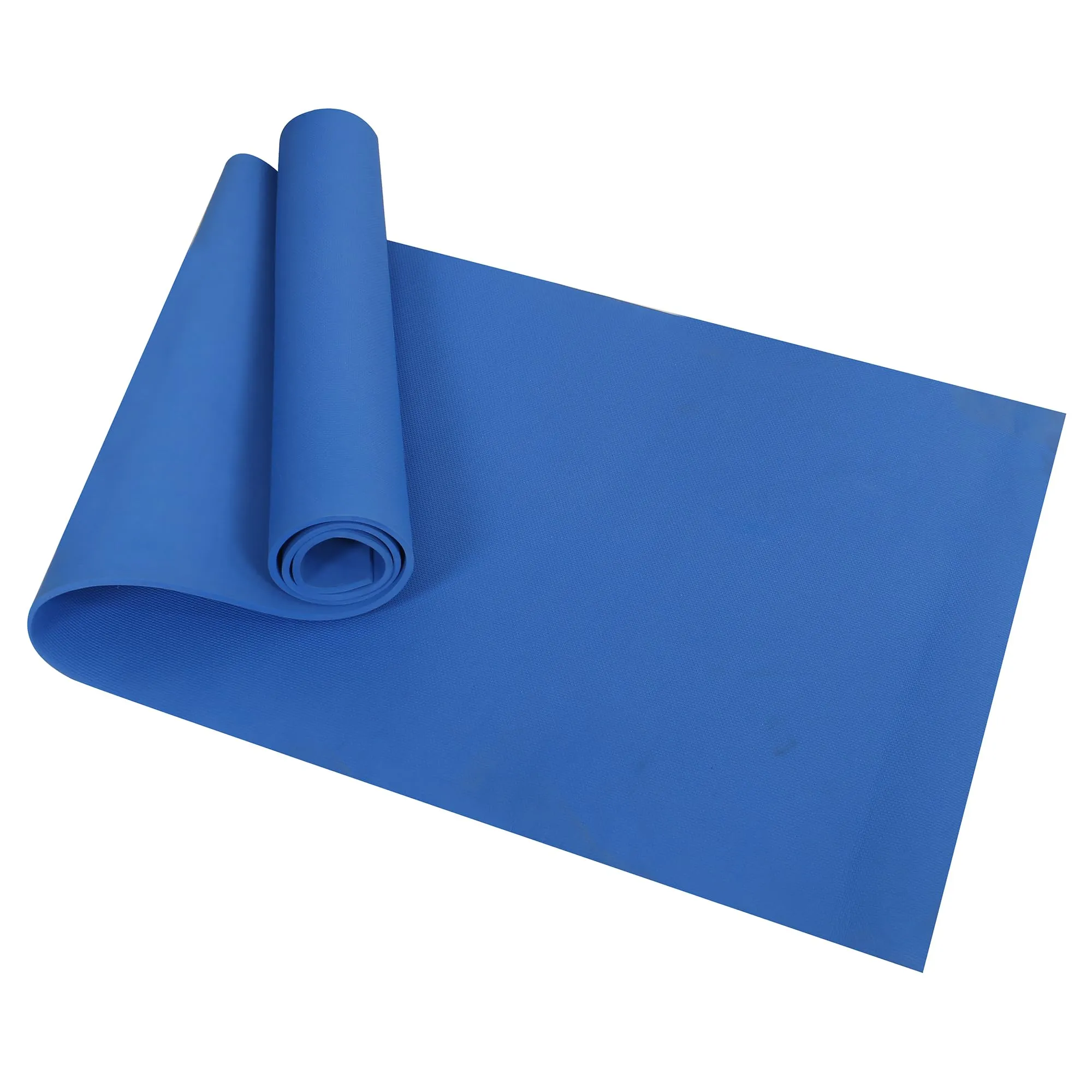 Heart Home Yoga Mat | Eva Foam Workout Mat | Anti-Skid Floor Exercise Mat | Carpet Mat for Gym-Fitness | Yoga Mat for Women | Yoga Mat for Men | 6 MM | Blue