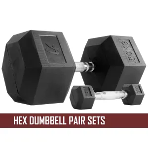 Hex Dumbbell Sets – Various Options