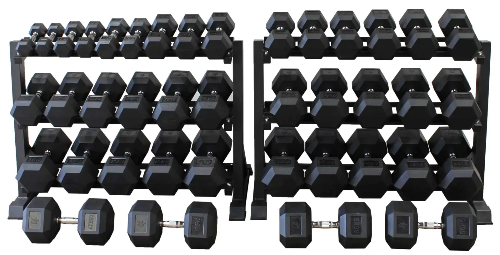 Hex Dumbbell Sets – Various Options