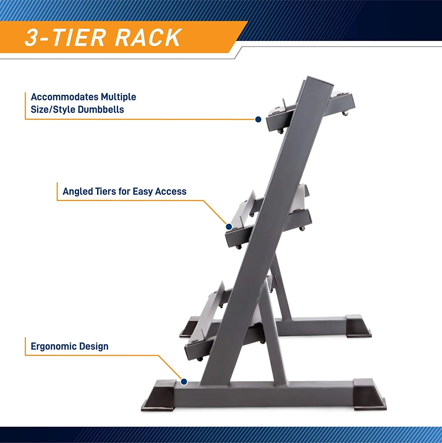 Horizontal Dumbbell Rack