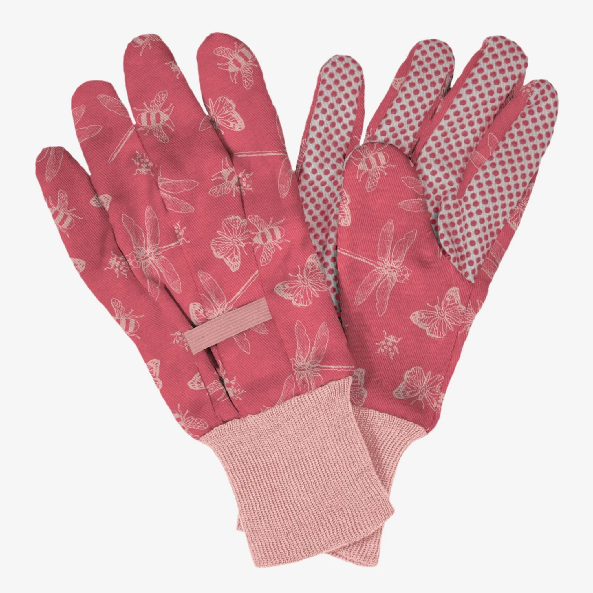 Kent & Stowe Flutter Bugs Print Cotton Gloves Triple Pack