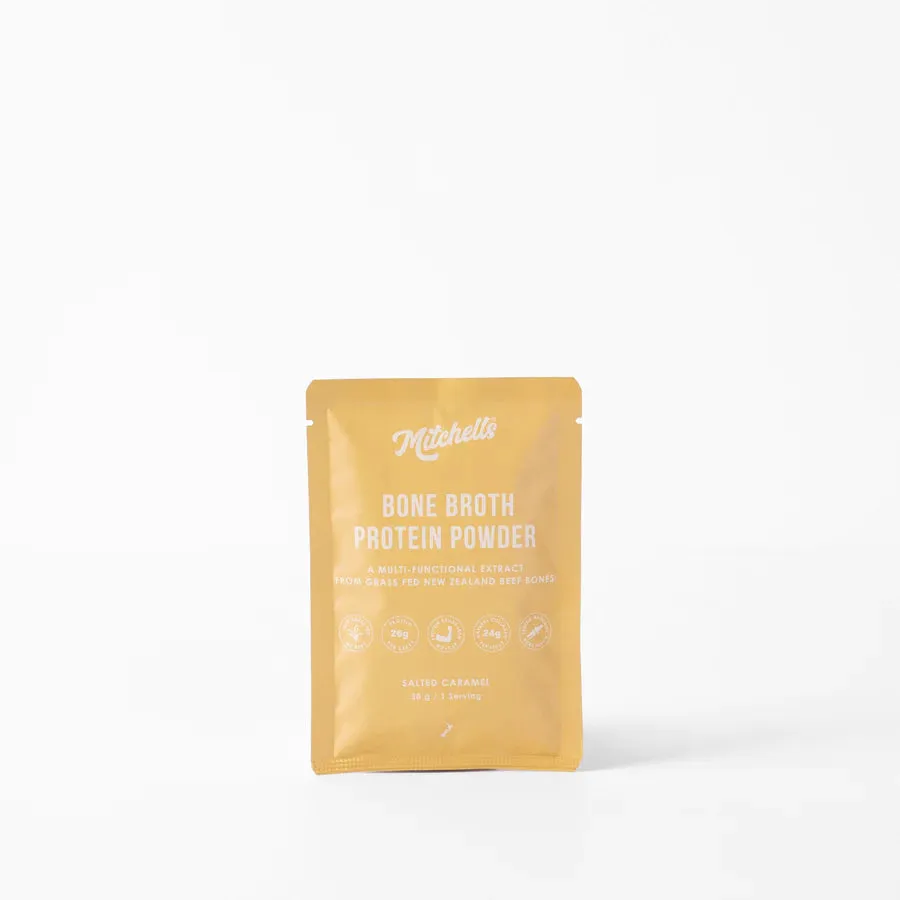 Mitchells Bone Broth Protein 30g Salted caramel