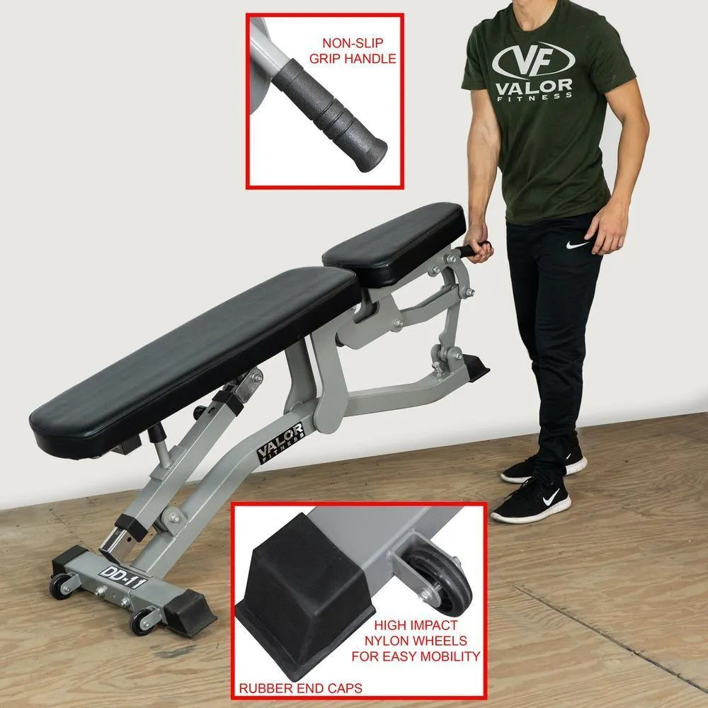 Multi Degree Flat - Incline Adjustable Weight Bench