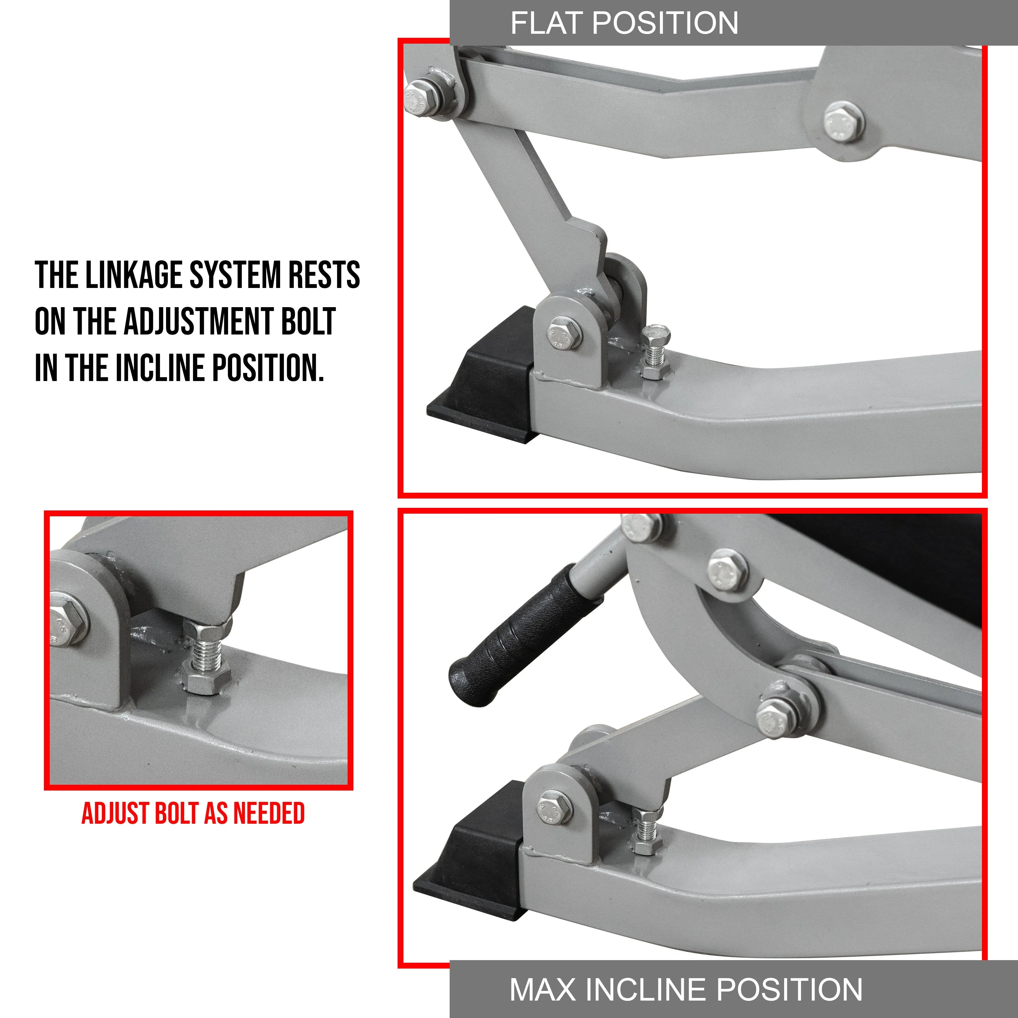 Multi Degree Flat - Incline Adjustable Weight Bench