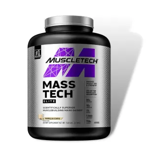 MUSCLETECH™ MASS-TECH® ELITE 6lbs (2.72kg) Vanilla Cake EXP Mar 2025