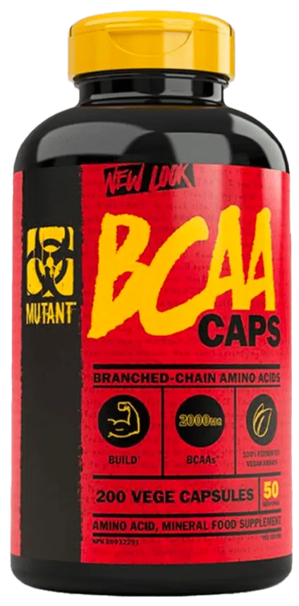 Mutant BCAA 200 Vege Capsules