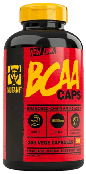 Mutant BCAA 200 Vege Capsules