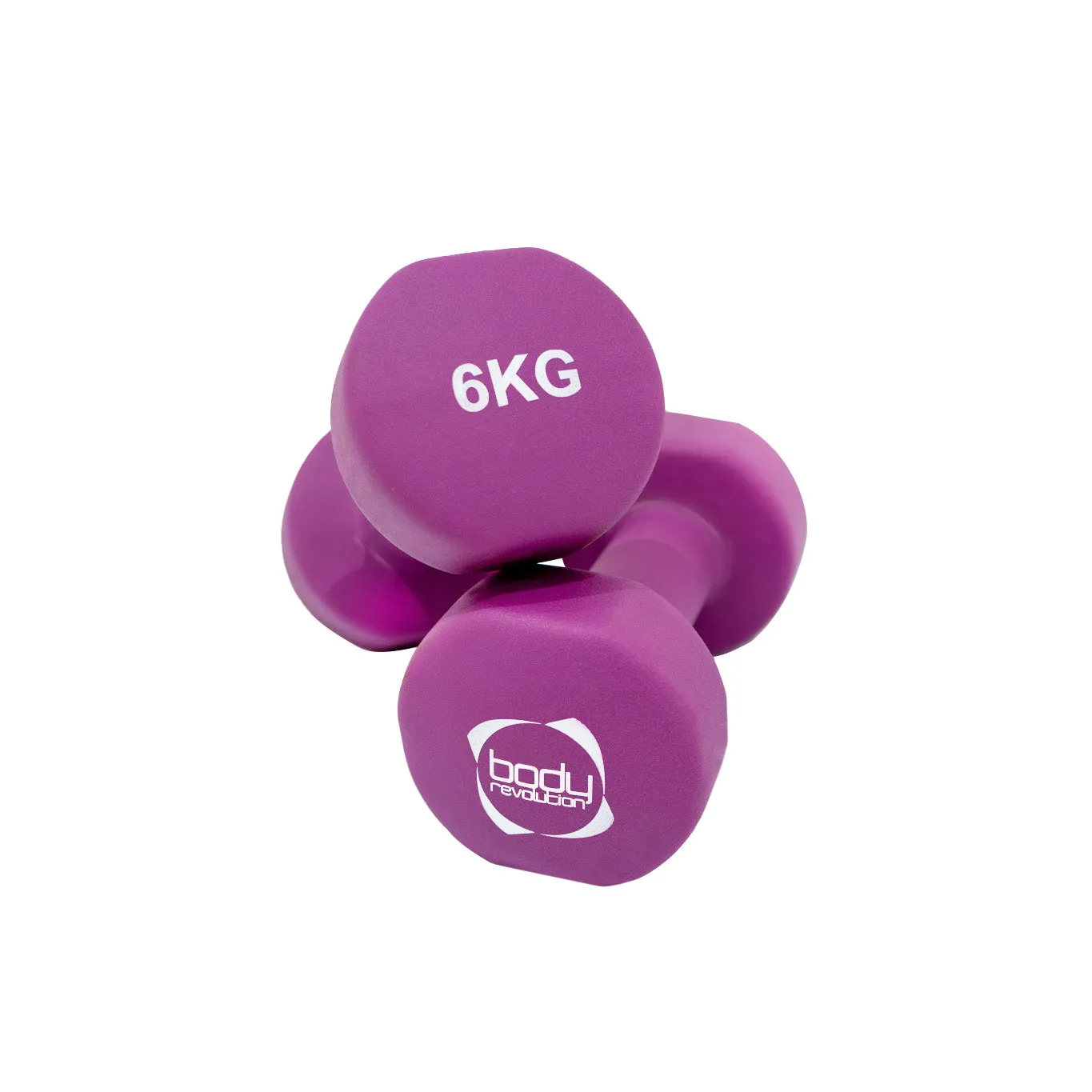 Neoprene Dumbbells Set with Rack