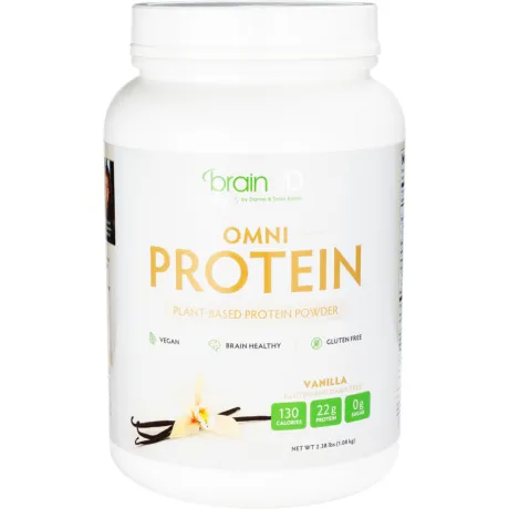 OMNI Protein Powder: Vanilla 2.38 lbs by BrainMD