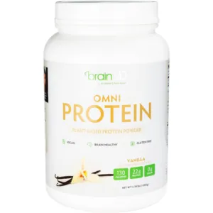 OMNI Protein Powder: Vanilla 2.38 lbs by BrainMD