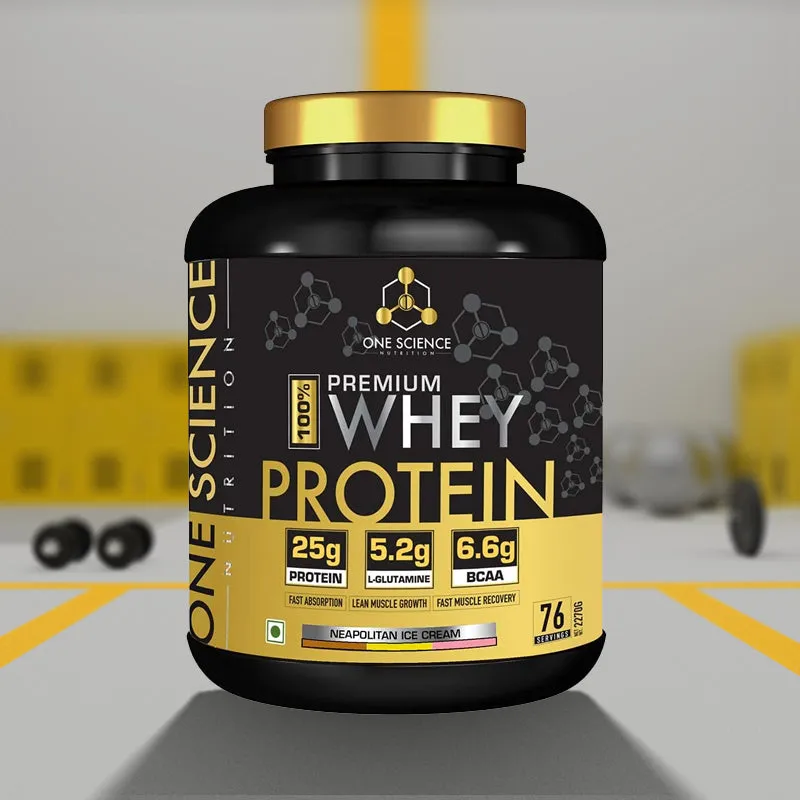 One Science Iso Gold Whey Protein - (Neapolitan Ice Cream)