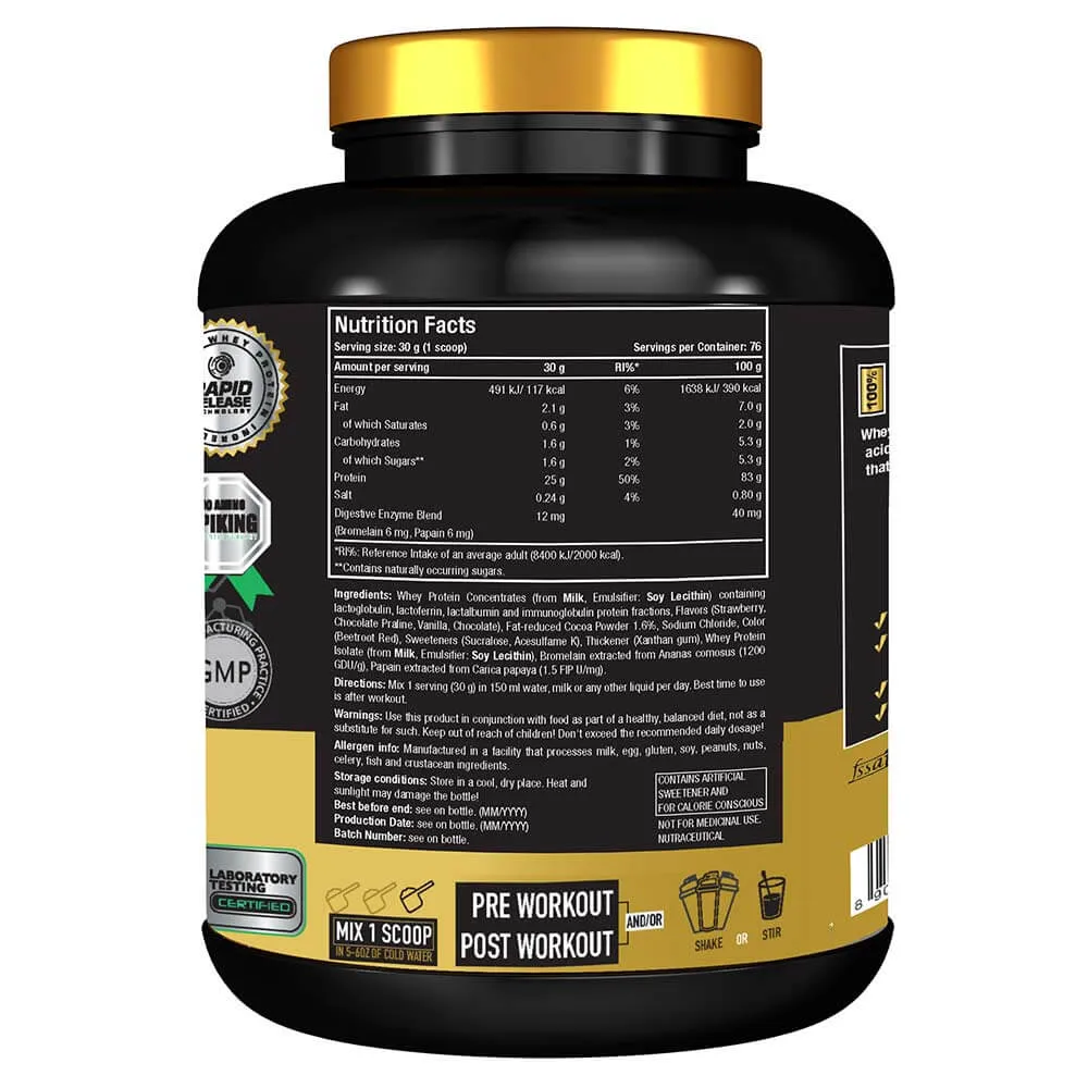 One Science Iso Gold Whey Protein - (Neapolitan Ice Cream)