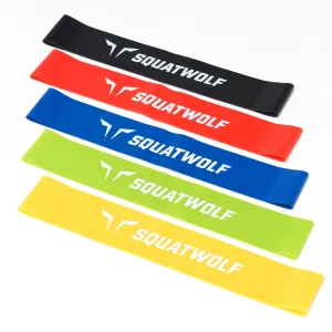 Pack of 5 - SQUATWOLF Mini Power Bands