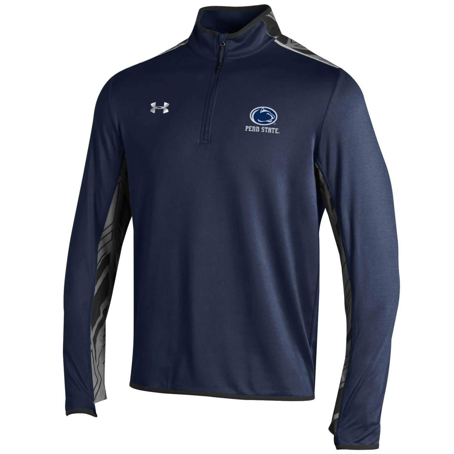 Penn State Nittany Lions Under Armour Navy Doomsday 1/4 Zip ColdGear Pullover