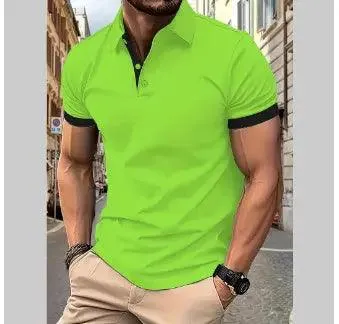 Polo T-shirts Summer Casual Men Short Sleeves