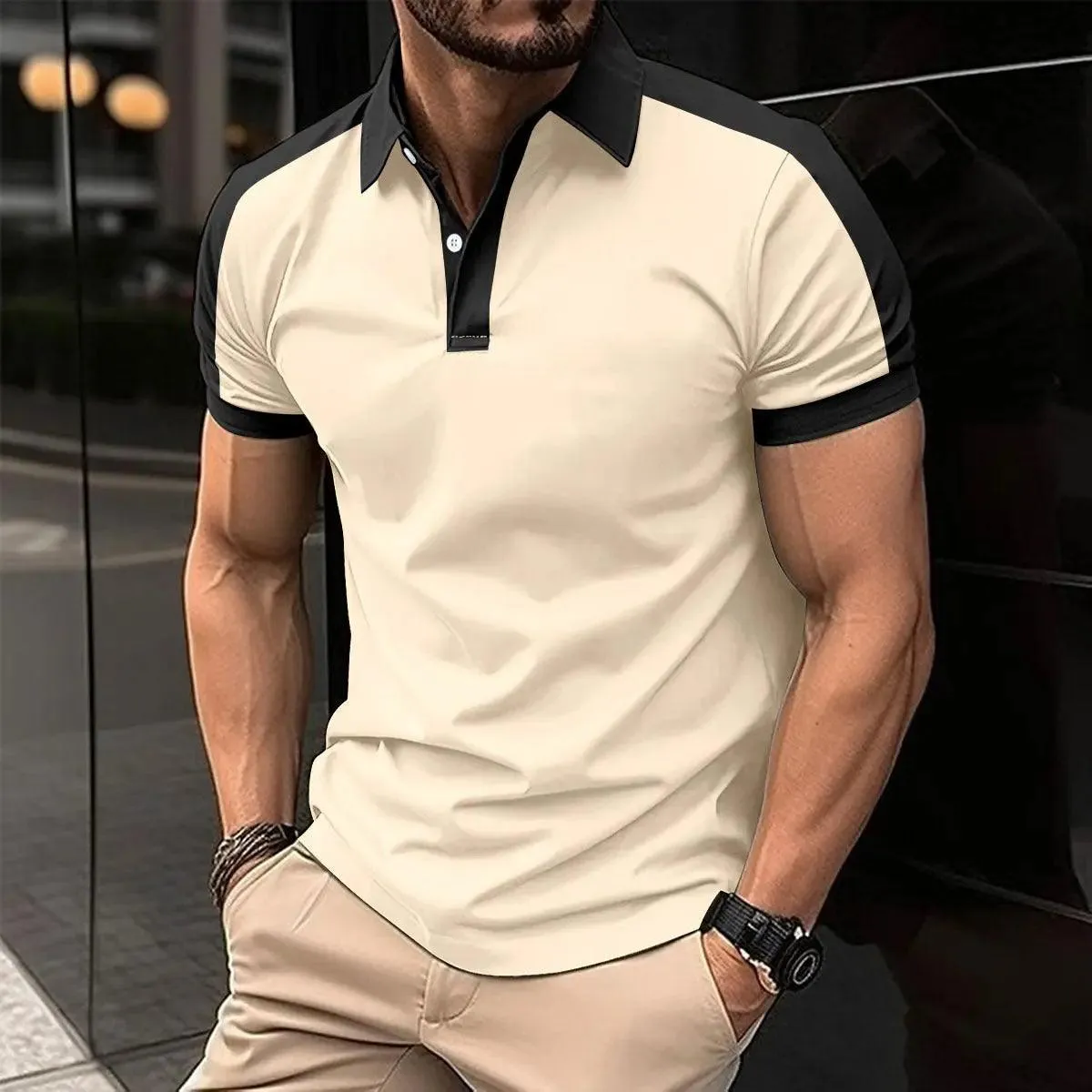 Polo T-shirts Summer Casual Men Short Sleeves