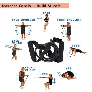 Pull Rope Elastic Resistance Bands Fitness