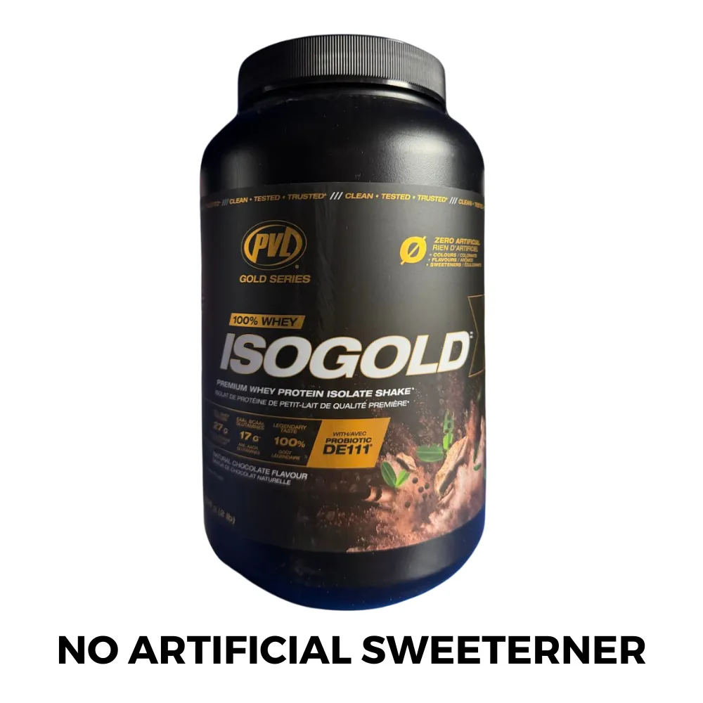 PVL Gold Series Iso Gold, 100% Whey Protein Isolate & Hydrolysate, Muscle Growth Support, Muscle Recovery, 2-5lbs