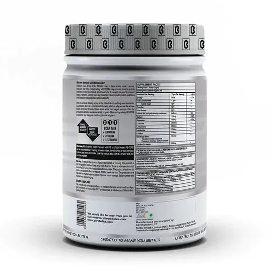 Re-core BCAA (450 Gm | 30 Servings) - Green Apple - 450 Gm