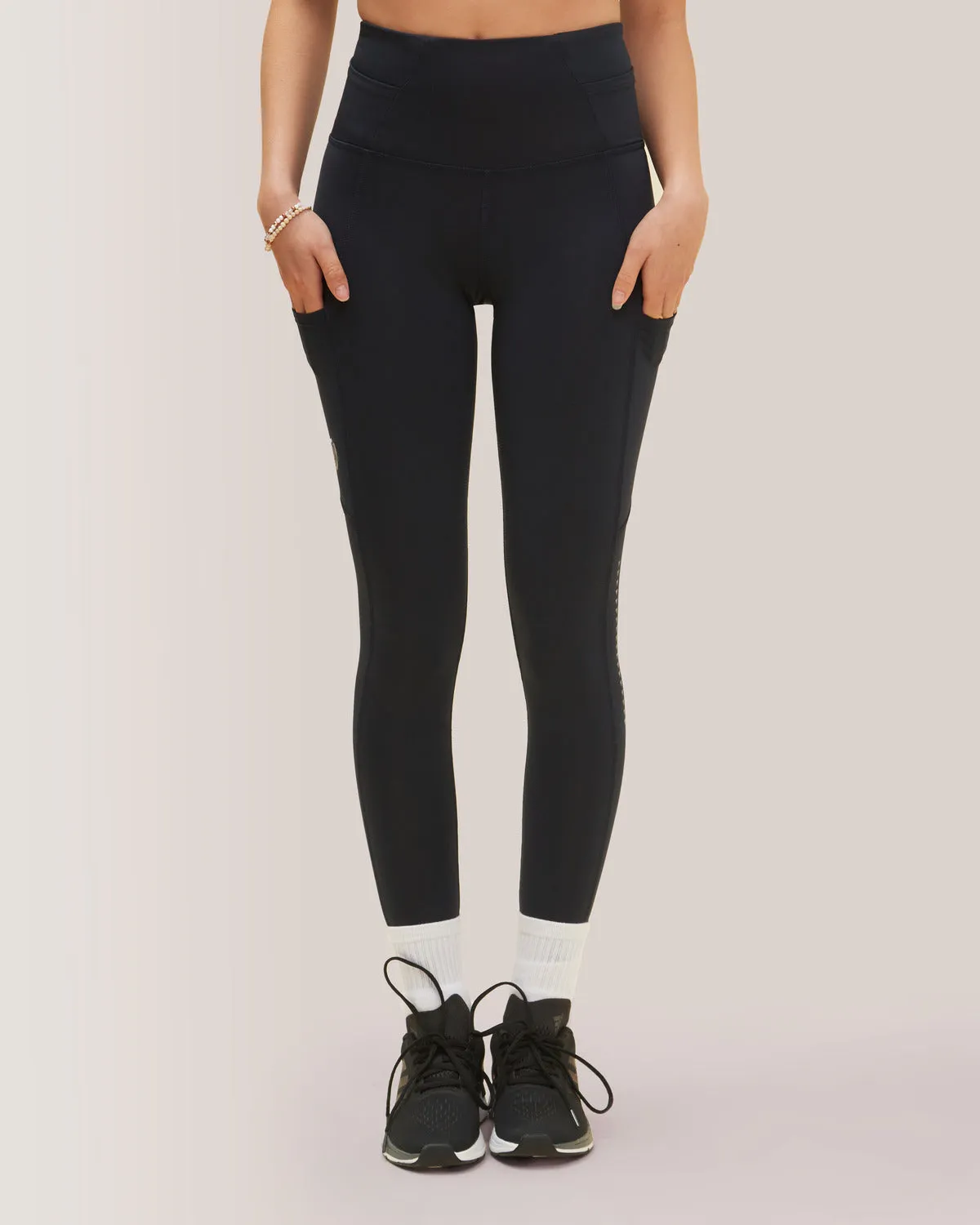 Running Compressive Pockets Legging - Deep Ocean