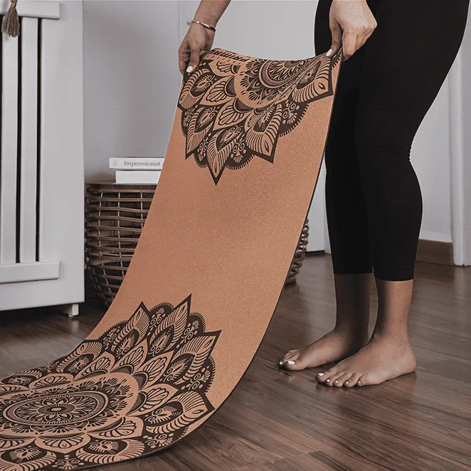 Sacred Ripples Cork Mat