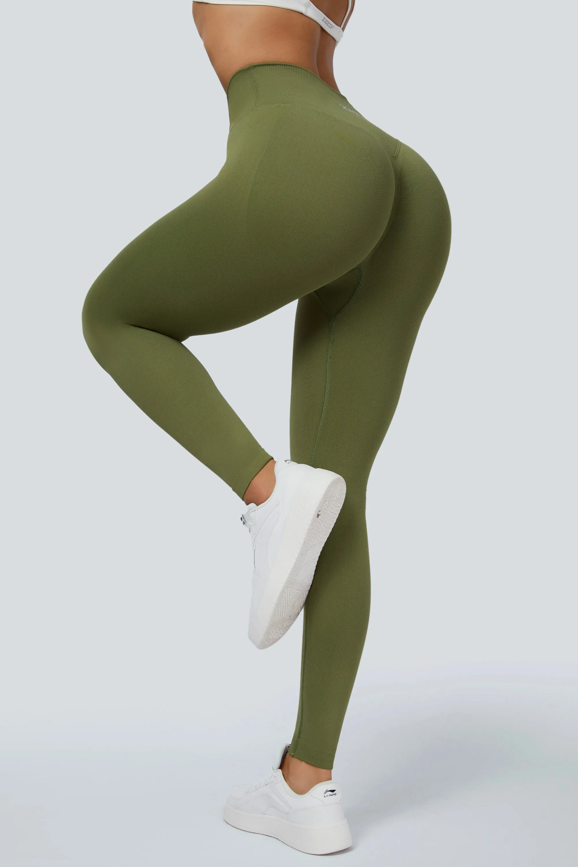 Seamless V-Waist Scrunch Leggings