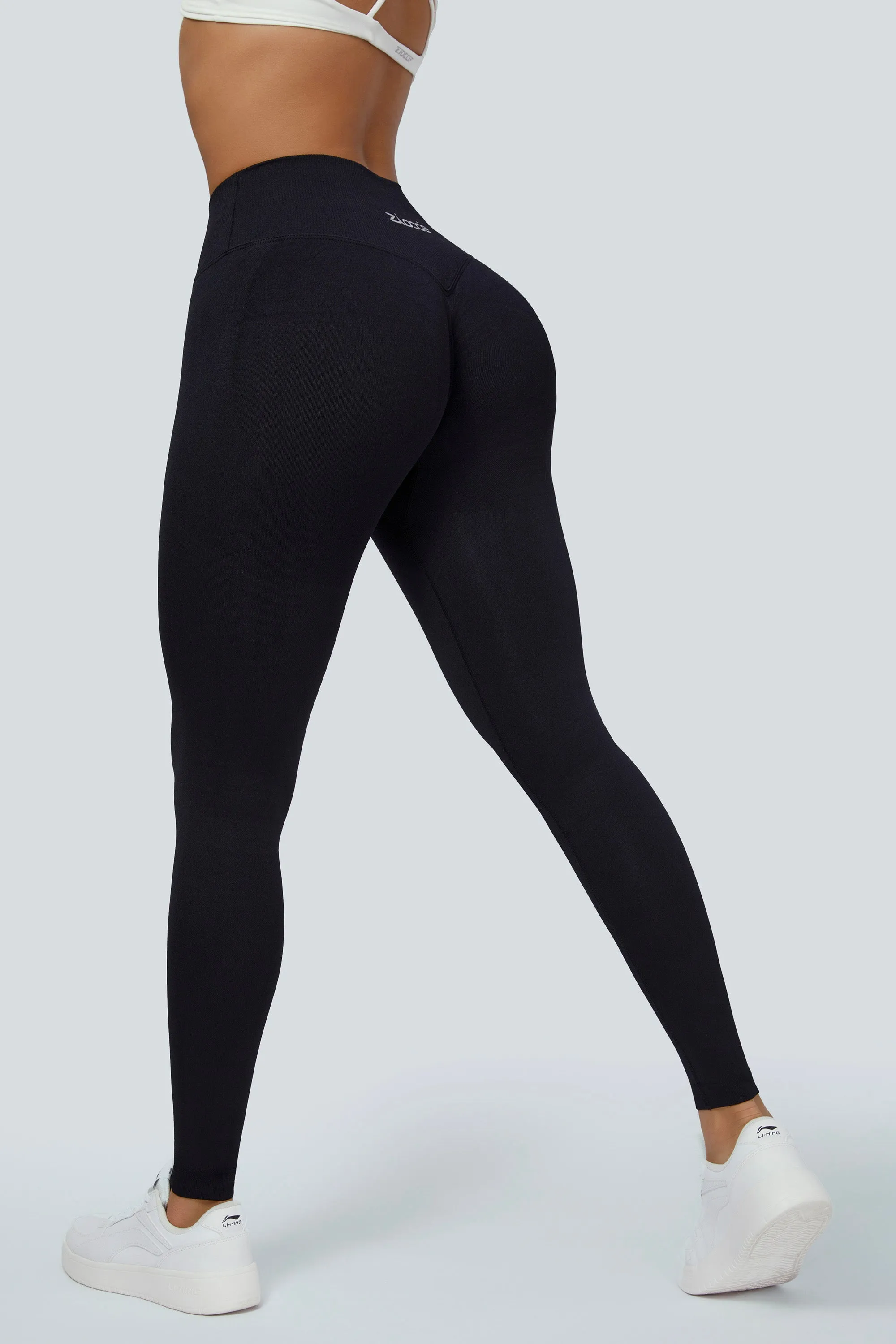 Seamless V-Waist Scrunch Leggings