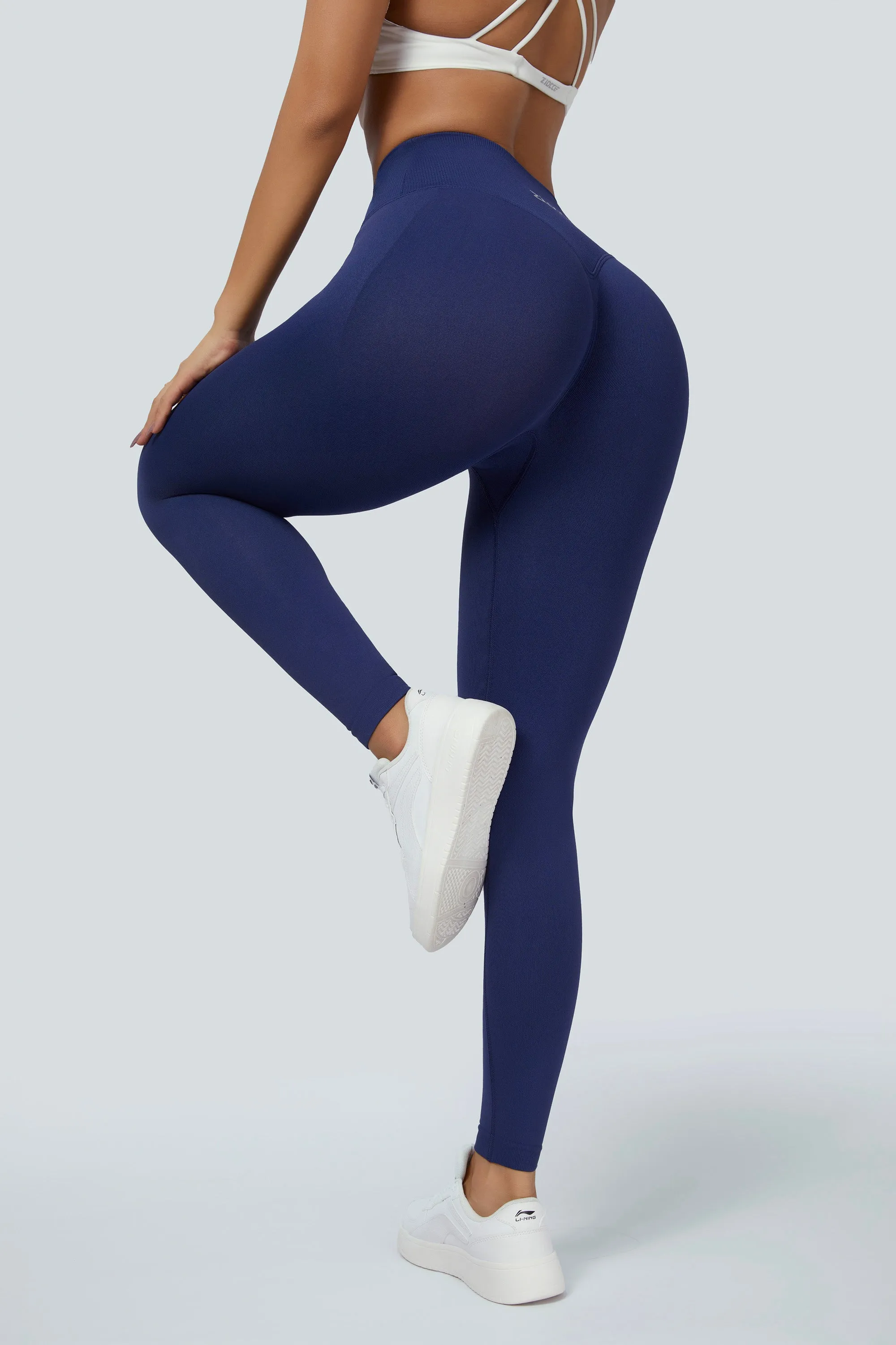 Seamless V-Waist Scrunch Leggings