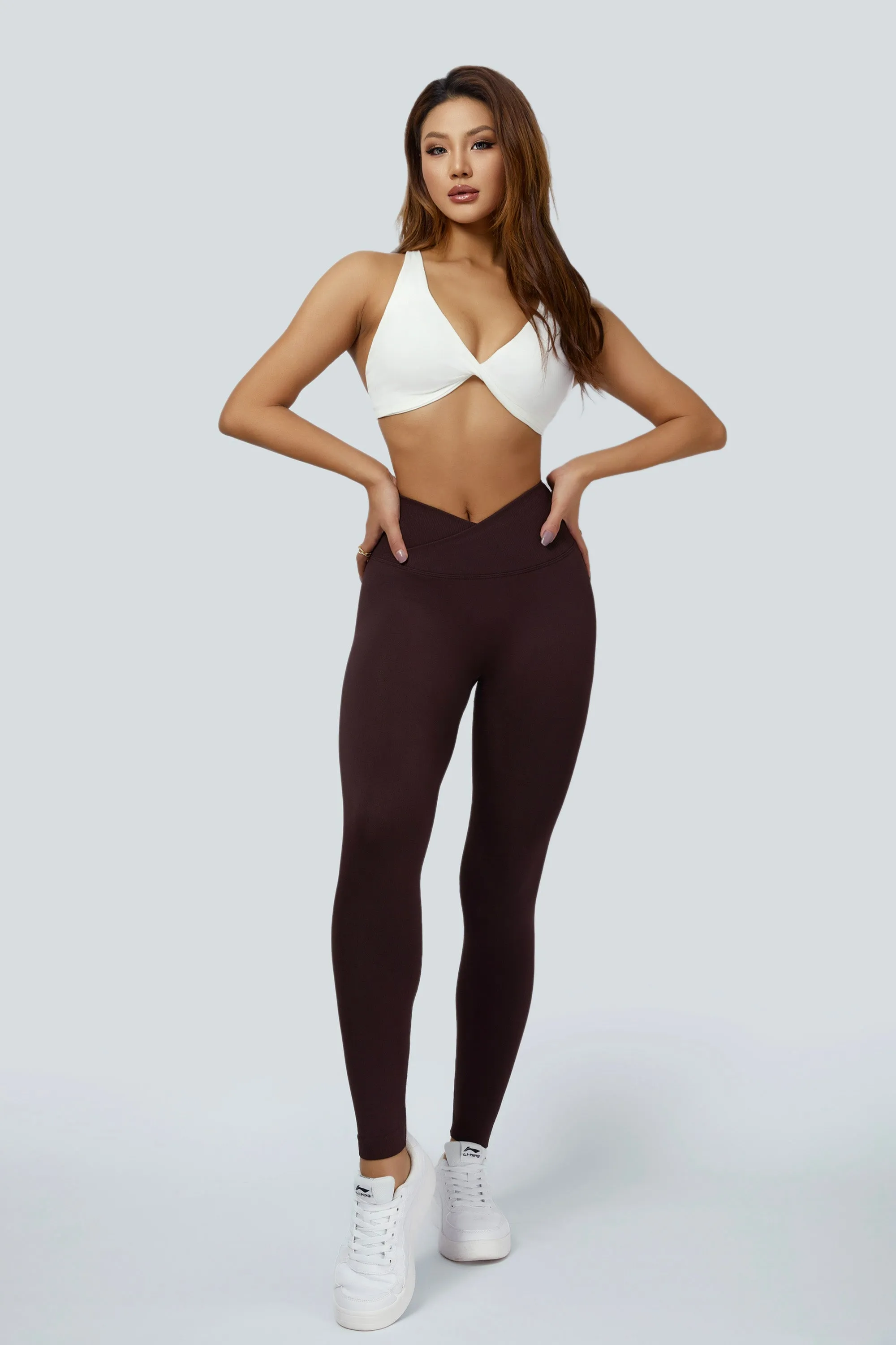 Seamless V-Waist Scrunch Leggings