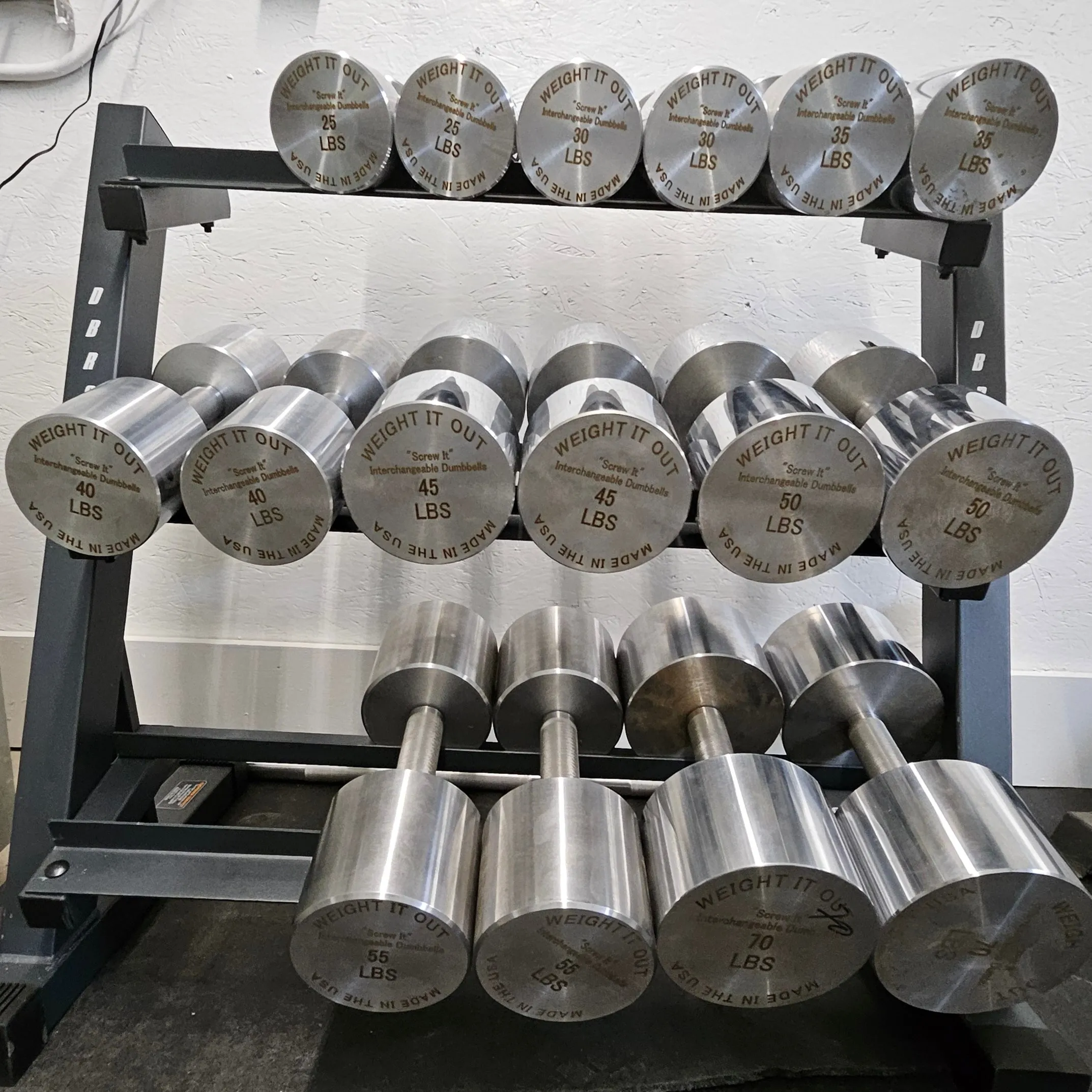 Solid Steel Dumbbells Pairs