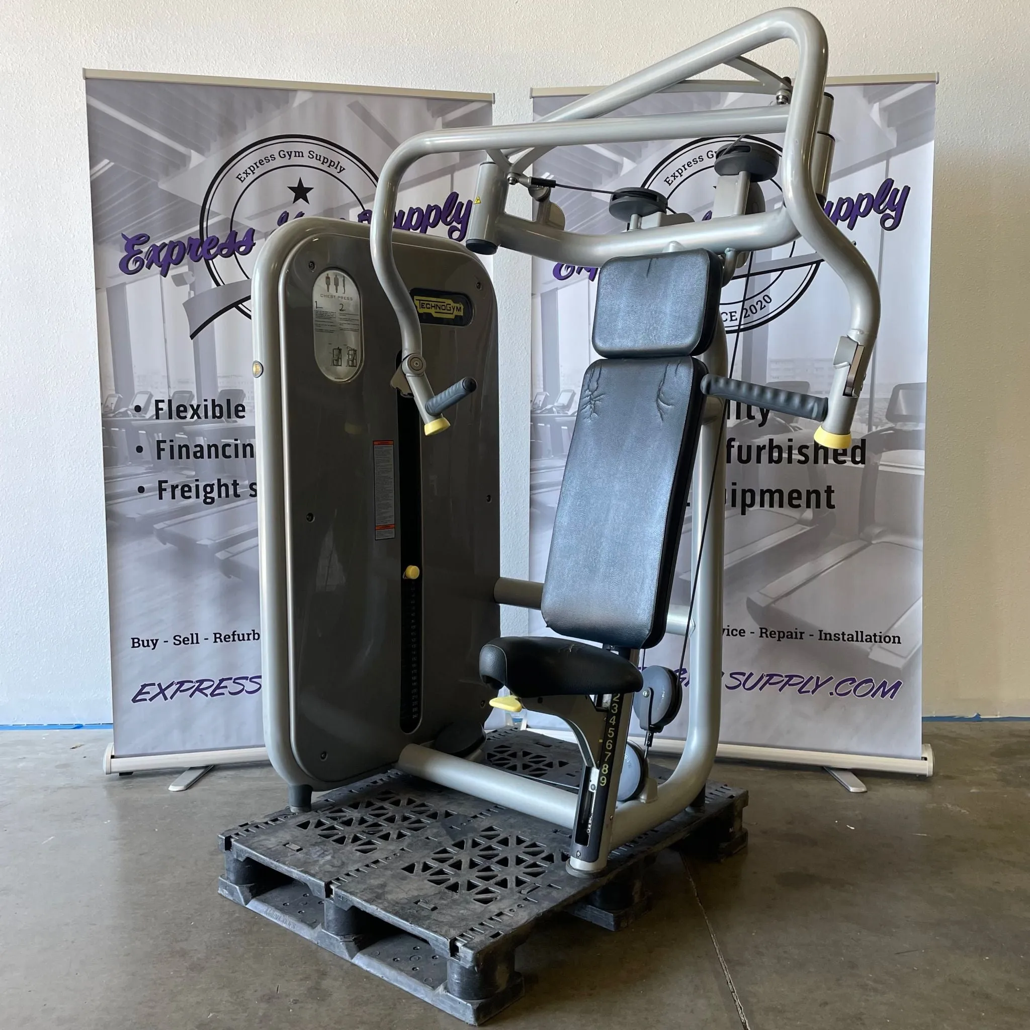 Used TechnoGym Element Chest Press