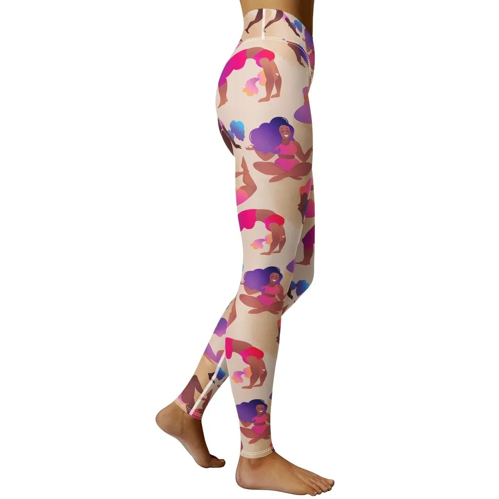 Yoga Poses Yoga Leggings